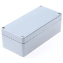 Rose Euronord II Series Grey Grey Lid Polyester Enclosure IP66 IP67 IK08 55 mm x 160 mm x 75 mm P 081606 ENCLOSURE