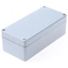 Rose Euronord II Series Grey Grey Lid Polyester Enclosure IP66 IP67 IK08 55 mm x 160 mm x 75 mm P 081606 ENCLOSURE