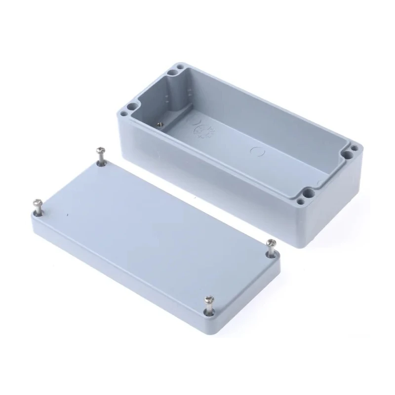 Rose Euronord II Series Grey Grey Lid Polyester Enclosure IP66 IP67 IK08 55 mm x 160 mm x 75 mm P 081606 ENCLOSURE