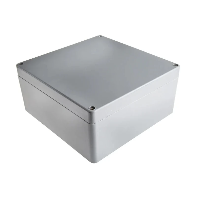 RS PRO Euronord II Series Grey Grey Lid Polyester Enclosure IP67 IP66 IK08 121 mm x 256 mm x 251 mm P 252612 ENCLOSURE
