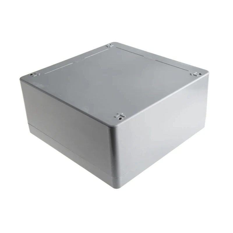 RS PRO Euronord II Series Grey Grey Lid Polyester Enclosure IP67 IP66 IK08 121 mm x 256 mm x 251 mm P 252612 ENCLOSURE