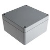RS PRO Euronord II Series Grey Lid Polyester Enclosure IP66 IP67 IK08 91 mm x 160.5 mm x 160 mm P 161609 ENCLOSURE
