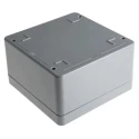 RS PRO Euronord II Series Grey Lid Polyester Enclosure IP66 IP67 IK08 91 mm x 160.5 mm x 160 mm P 161609 ENCLOSURE