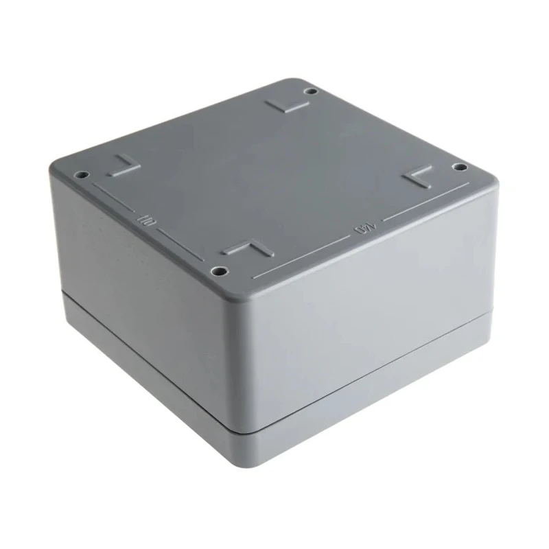 RS PRO Euronord II Series Grey Lid Polyester Enclosure IP66 IP67 IK08 91 mm x 160.5 mm x 160 mm P 161609 ENCLOSURE