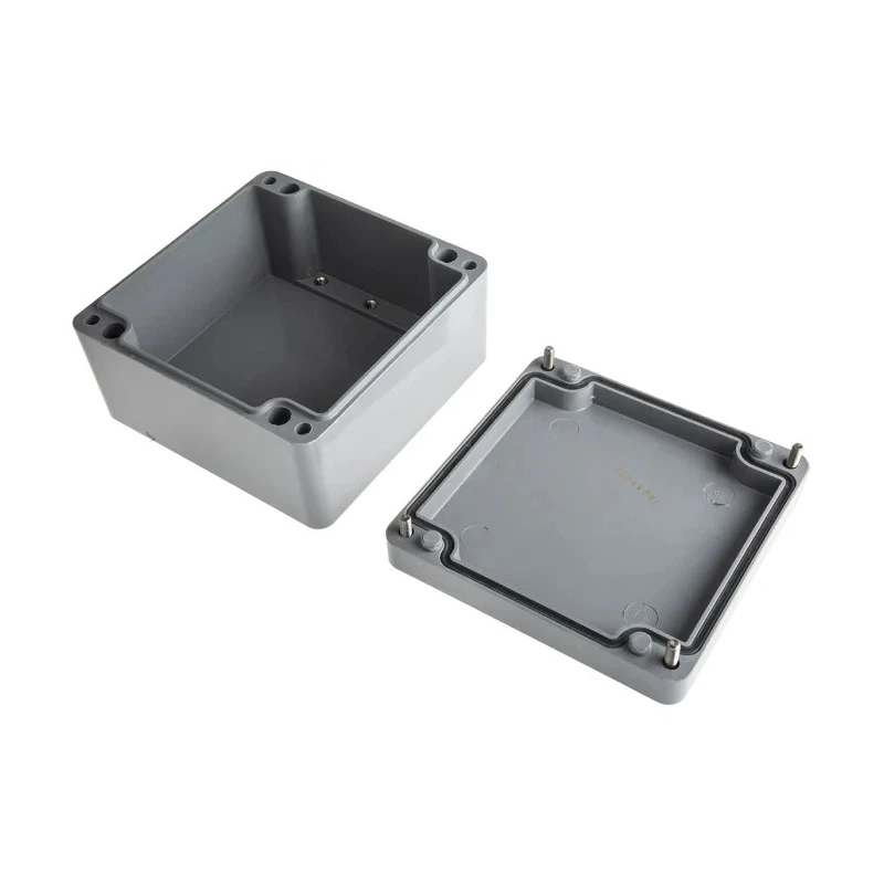 RS PRO Euronord II Series Grey Lid Polyester Enclosure IP66 IP67 IK08 91 mm x 160.5 mm x 160 mm P 161609 ENCLOSURE