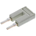 WAGO TOPJOB S Jumper Bar for Use with 2002 Series Terminal Blocks, Light Grey, 25A Current Rating 2002-402