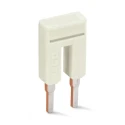 WAGO TOPJOB S Jumper Bar for Use with 2002 Series Terminal Blocks, Light Grey, 25A Current Rating 2002-402