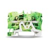 WAGO Earth Terminal Block Green Yellow 4mm² 1-Level Cage Clamp IECEx/ATEX 2004-1207