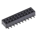 Samtec CLP Series Straight Surface PCB Socket 20-Contact 2 Row 1.27 mm Pitch Solder CLP-110-02-L-D