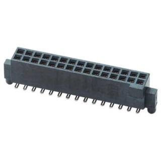 Samtec SFM Series Straight Surface PCB Socket 60-Contact 2 Row 1.27 mm Pitch 12A 350V SFM-130-02-S-D-A