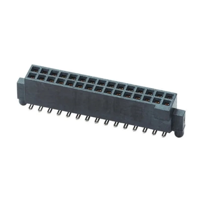 Samtec SFM Series Straight Surface PCB Socket 60-Contact 2 Row 1.27 mm Pitch 12A 350V SFM-130-02-S-D-A