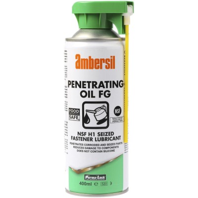 Ambersil 400 ml Perma-Lock Penetrating Oil FG Oil Aerosol for Food and Industrial Applications 30256
