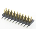 Samtec FTS Series Straight Surface Pin Header 20 Contacts 1.27 mm Pitch 2 Row Unshrouded FTS-110-02-L-DV