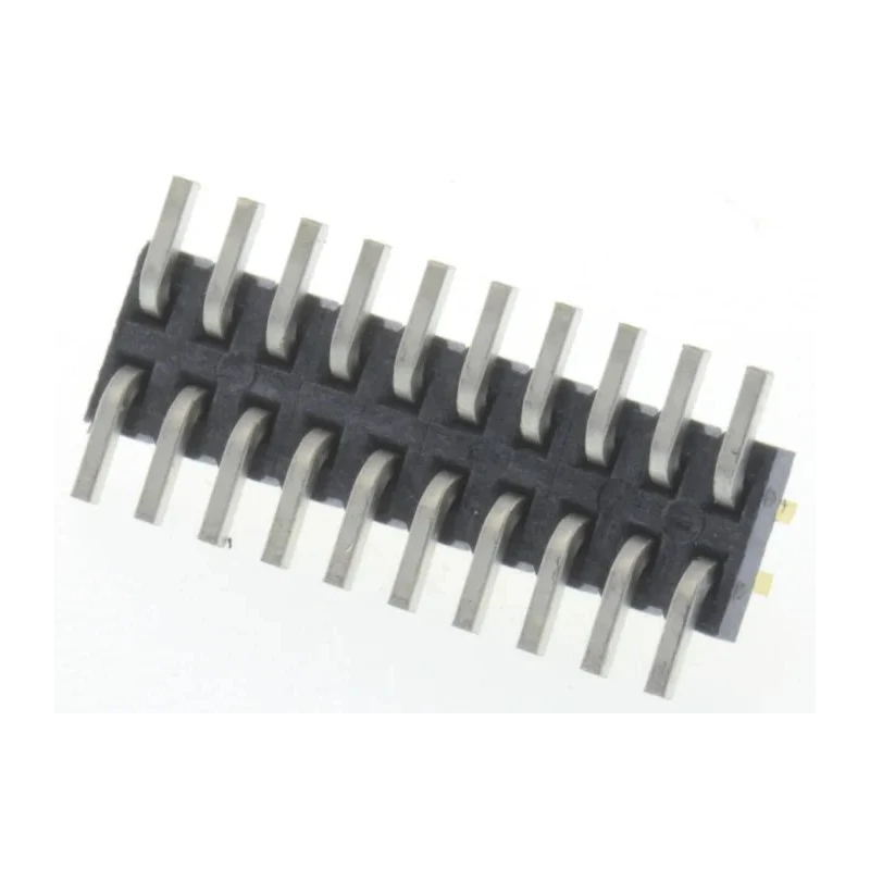 Samtec FTS Series Straight Surface Pin Header 20 Contacts 1.27 mm Pitch 2 Row Unshrouded FTS-110-02-L-DV
