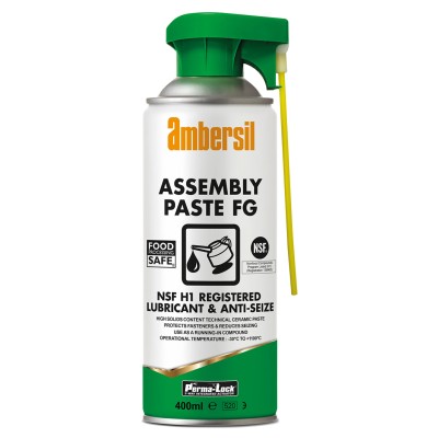 Ambersil Perma-Lock FG Lubricant Copper 400 ml Aerosol 31587