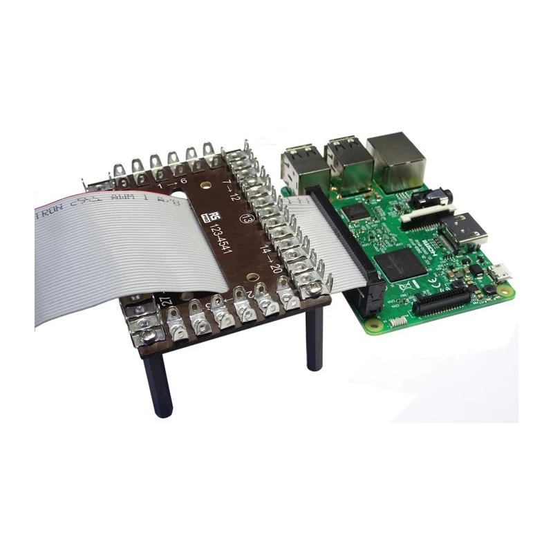 RS PRO Solder Tag Board with 40 Contacts for Raspberry Pi 123-4541