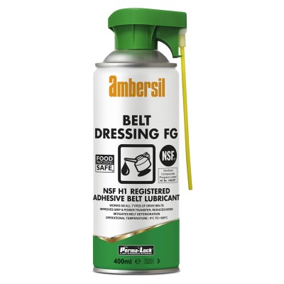 Ambersil Perma-Lock Belt Dressing FG Lubricant Aerosol 400 ml 30257