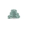 WAGO TOPJOB S, 2002 Series Feed Through Terminal Block Grey 2.5mm² 3-Level Cage Clamp 600V 24A IECEx/ATEX 2002-3201