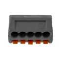 WAGO 222 Series Lever Connector 5-Way 12AWG 28 AWG Wire 32A Cage Clamp 222-415