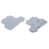 WAGO TOPJOB S 2002 Series End & Intermediate Plate for Use with 2000 Series Double Level Terminal Blocks IECEx 2002-2291