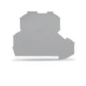 WAGO TOPJOB S 2002 Series End & Intermediate Plate for Use with 2000 Series Double Level Terminal Blocks IECEx 2002-2291