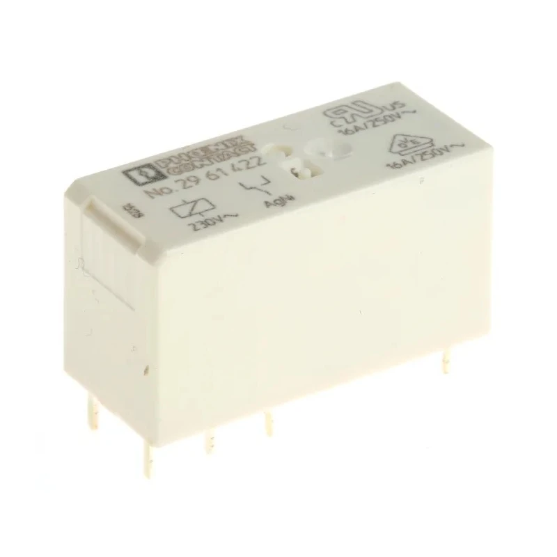 Phoenix Contact DIN Rail Power Relay 230V AC Coil 16A Switching Current SPDT 2961422
