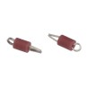 Vero Technologies Red Insulated Terminal Post 1.02 mm Hole Diameter Phosphor Bronze Body 20-313137
