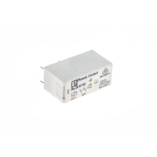 Phoenix Contact Power Relay PCB Mount 24V DC Coil 8A Switching Current DPDT 2961192