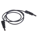 Hirschmann Test & Measurement Connector Test Lead 16A, 30 V AC, 60 V DC, Black, 1 m Lead Length 973646100