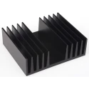 AAVID THERMALLOY Heatsink Universal Rectangular Aluminium 1.1K/W Thermal Resistance 37 mm Height 100 mm Length S561/B/100