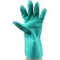 Polyco Healthline Green Nitrile Coated Work Gloves Size 10 Model 927