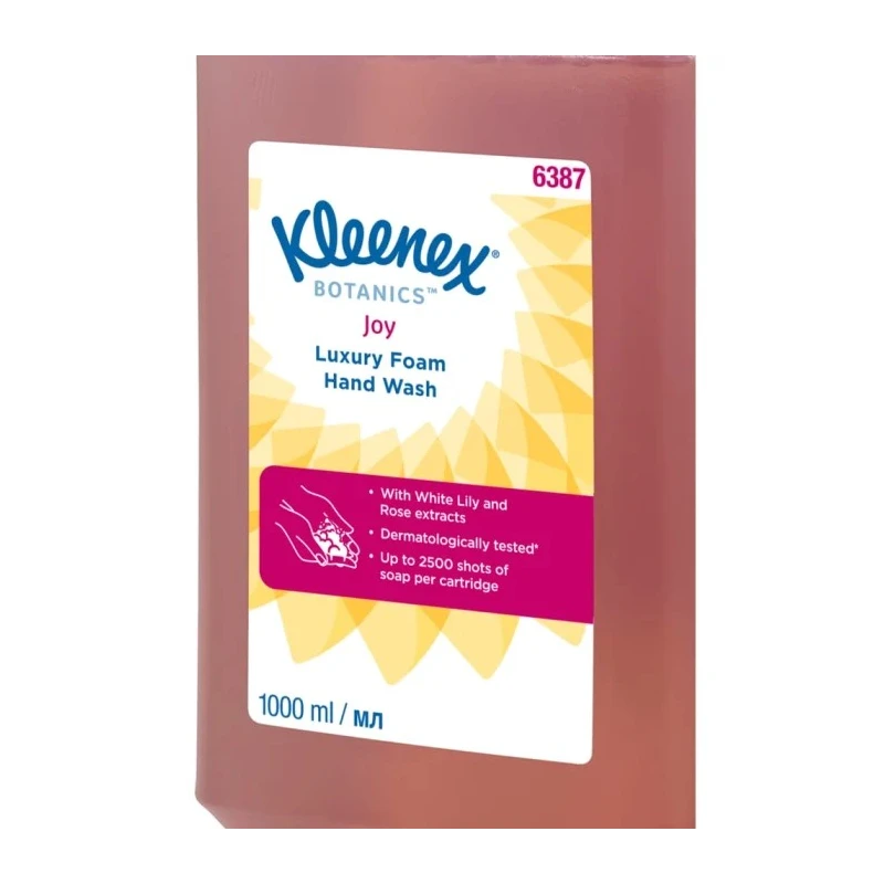 KLEENEX Fruity Floral Botanics™ Joy Luxury Savon Foaming Hand Soap 1 L Cartridge 6387