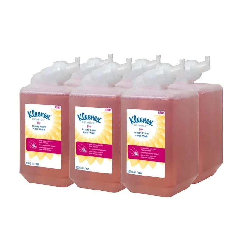 KLEENEX Fruity Floral Botanics™ Joy Luxury Savon Foaming Hand Soap 1 L Cartridge 6387