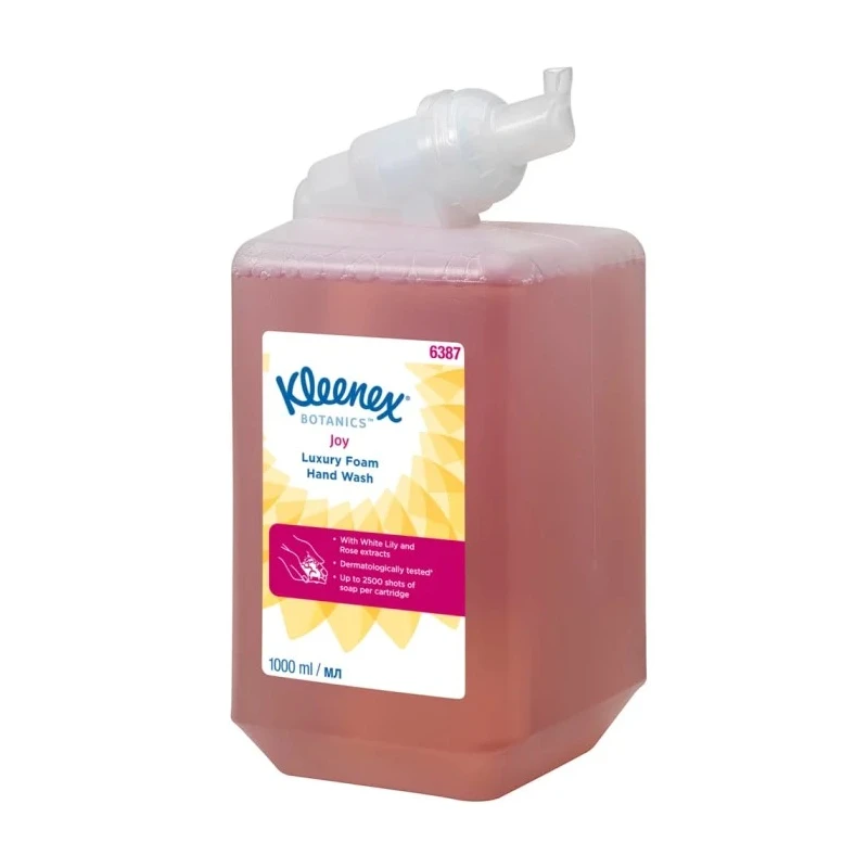 KLEENEX Fruity Floral Botanics™ Joy Luxury Savon Foaming Hand Soap 1 L Cartridge 6387