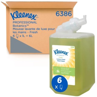 KLEENEX Fresh Fruity Botanics Fresh Savon Hand Soap Foam 1 L Cartridge 6386
