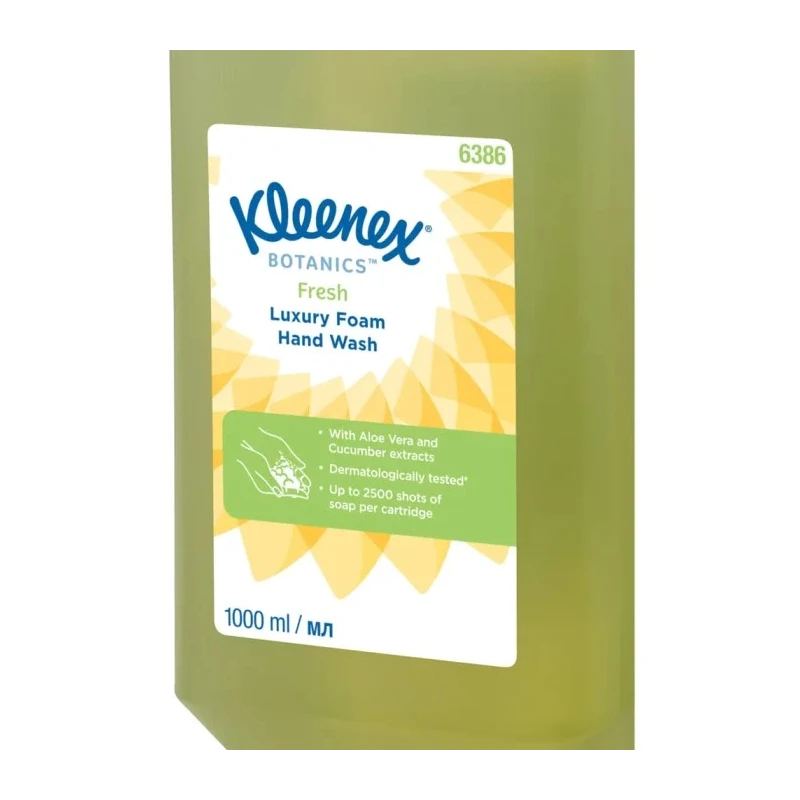 KLEENEX Fresh Fruity Botanics Fresh Savon Hand Soap Foam 1 L Cartridge 6386
