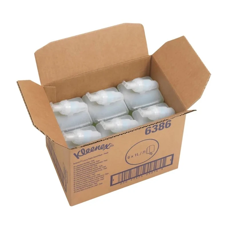 KLEENEX Fresh Fruity Botanics Fresh Savon Hand Soap Foam 1 L Cartridge 6386