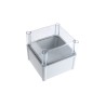 Ensto SOLID PC Series Grey Transparent Lid Polycarbonate Enclosure IP66 IK09 IK08 180 mm x 188 mm x 188 mm IP67