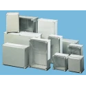 Ensto SOLID PC Series Grey Transparent Lid Polycarbonate Enclosure IK09 IK08 180 mm x 558 mm x 378 mm IP67