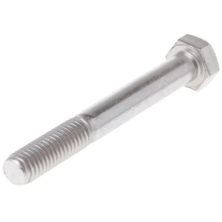 RS PRO Plain Stainless Steel Hex Bolt M8 x 65 mm 304 Grade, DIN 931 Standard 508-0950
