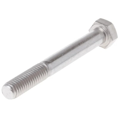 RS PRO Plain Stainless Steel Hex Bolt M8 x 65 mm 304 Grade, DIN 931 Standard 508-0950