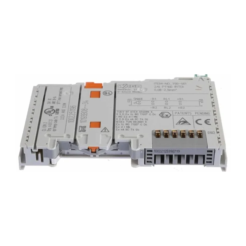 WAGO PLC I/O Module Analogue CJ2 Series 5V DC 100mm x 12mm x 69.8mm 750461