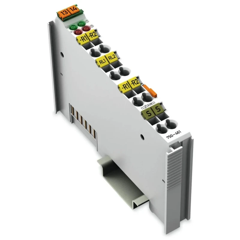 WAGO PLC I/O Module Analogue CJ2 Series 5V DC 100mm x 12mm x 69.8mm 750461