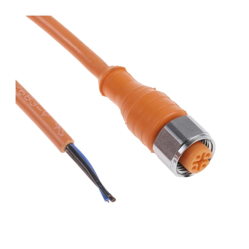 Lumberg Automation Sensor Actuator Cable Female 4 Way Straight to Unterminated 10 m 250V 13287 PRKT 4-07/10 M