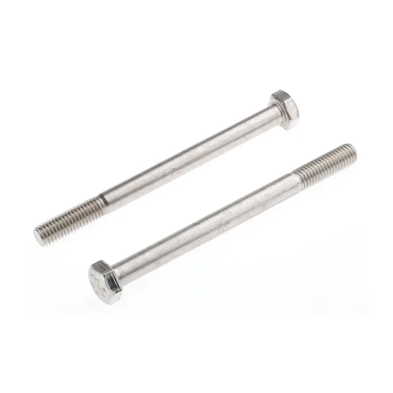 RS PRO Stainless Steel Plain Hex Bolt M8 x 100 mm, 304 Grade, DIN 931 508-0988