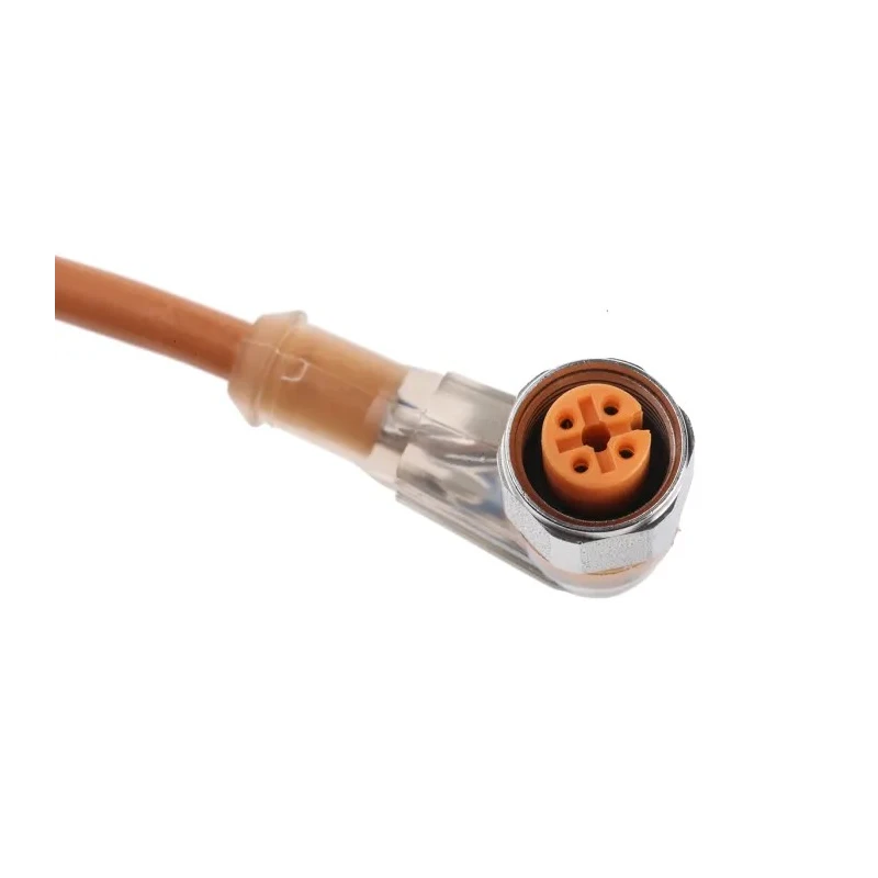 Lumberg Automation Female 4 way Right Angle to Male 4 way Straight Sensor Actuator Cable 5 28720 PRST 4-PRKWT/LED P 4-07/5 M