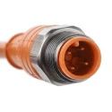 Lumberg Automation Female 4 way Right Angle to Male 4 way Straight Sensor Actuator Cable 5 28720 PRST 4-PRKWT/LED P 4-07/5 M