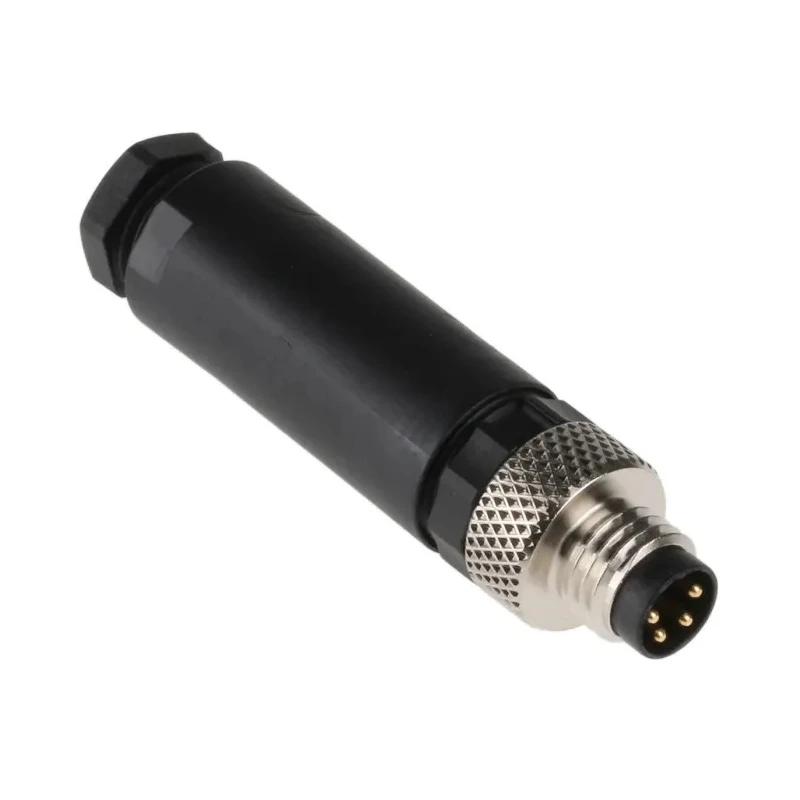 Lumberg Automation Circular Connector 4 Contacts Cable M8 Plug Male IP67 36V 4A Threaded RSMCK Series 28045 RSMCK 4