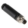 Lumberg Automation Circular Connector 4 Contacts Cable M8 Plug Male IP67 36V 4A Threaded RSMCK Series 28045 RSMCK 4