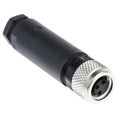 Lumberg Automation Circular Connector, 3 Contacts, Cable Mount, M8 Connector, Socket Female, IP67 Protection 28046 RKMCK 3